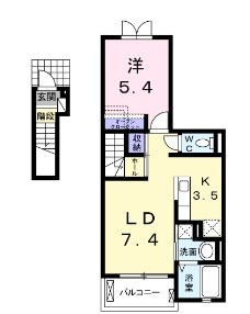 ピエール　ヴィラージュ 間取り図