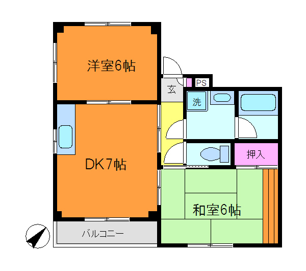 レジデンス大塚 間取り図