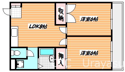 ベルジュ富士見 間取り図