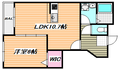 メゾンオランジェ 間取り図