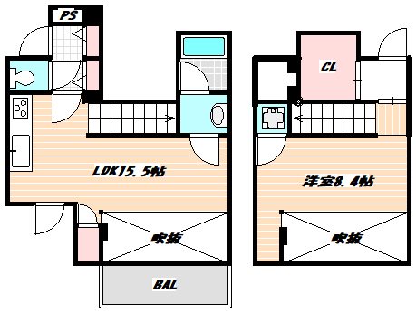 ベルエキップ 間取り図