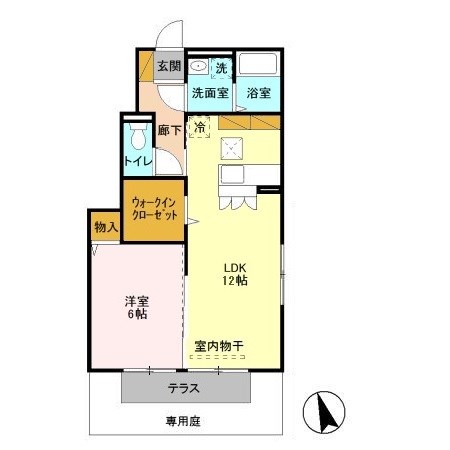 プランドールタジマ 間取り図