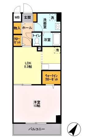 SOLARE横浜 間取り図