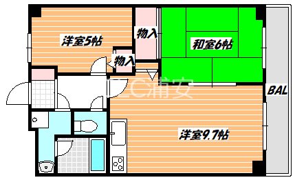 グランドメゾン壱番館 間取り図