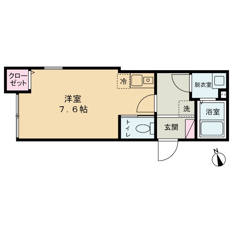 ヴィラセゾン船橋本町Ⅱ 間取り図