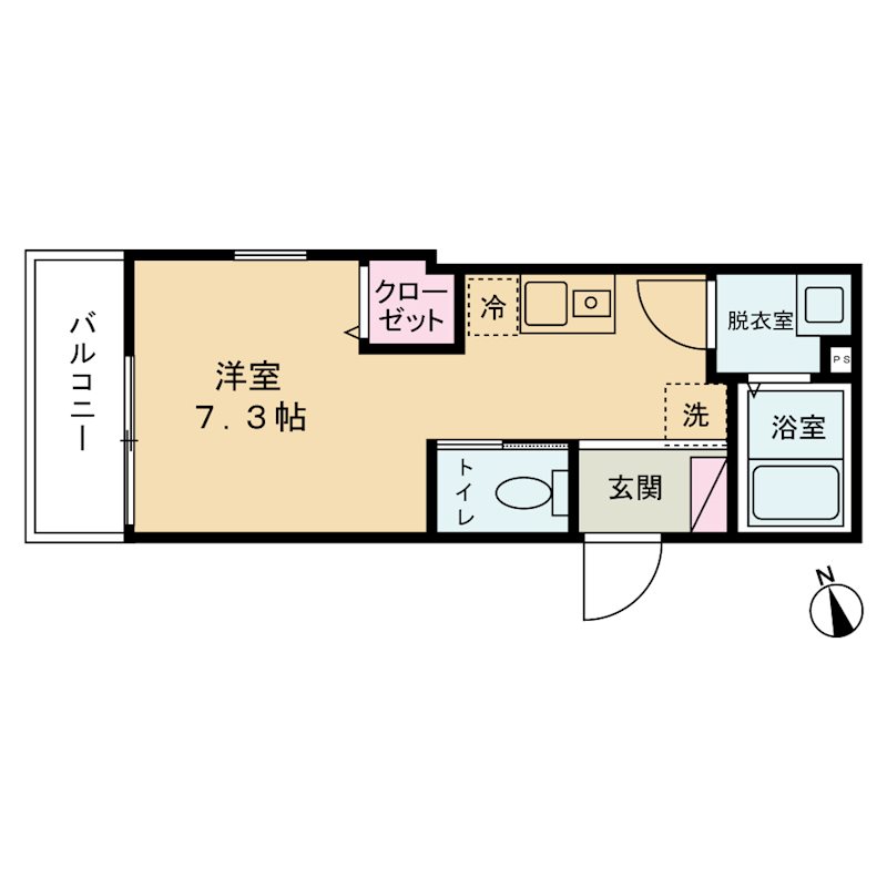 ヴィラセゾン船橋本町Ⅱ 間取り図