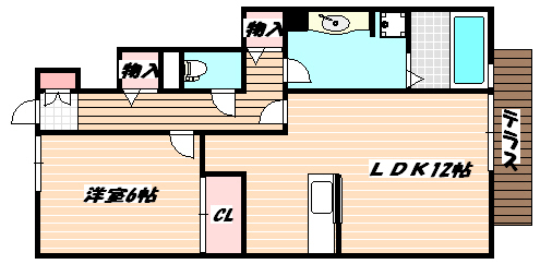 サリジエＢ棟 間取り図