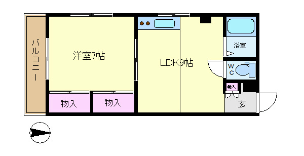 岩代ビル  間取り