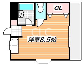 セゾンド・フジⅢ 間取り図