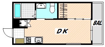 Station　Side　Gaia 間取り