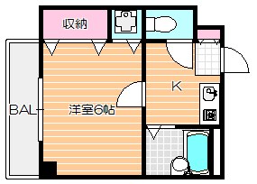 フィッツ渋谷 間取り図