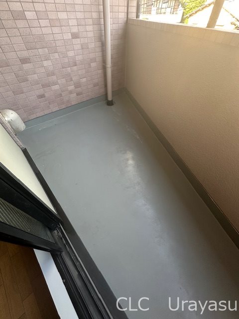 山源水産ビル ベランダ