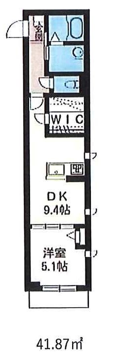 ソレイユ 間取り図