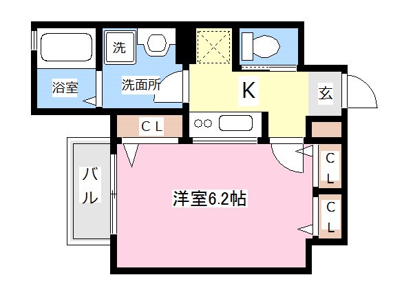 サクセス   間取り