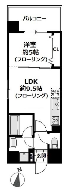 Portside　Urban　Residence 間取り図