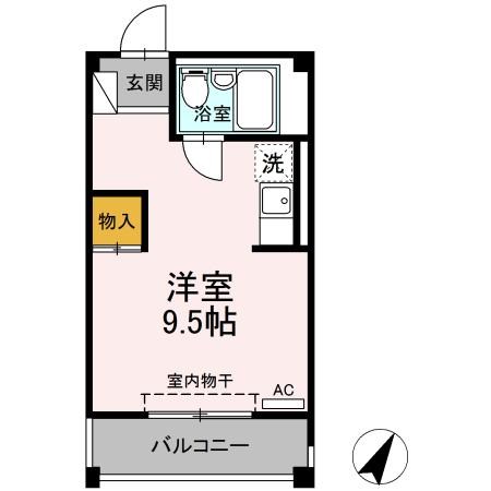 シュクレ川崎 間取り図