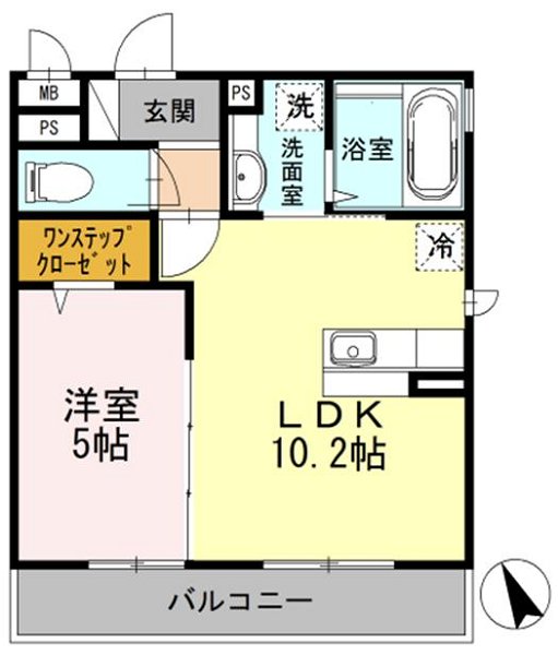 グランドソレイユ  間取り図