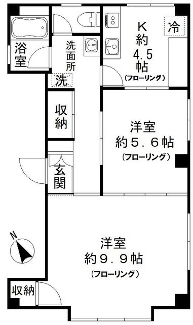 青木ビル 間取り図