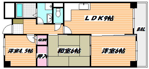 アーバンパーク行徳 間取り図