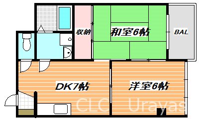 レジデンス中村 間取り図