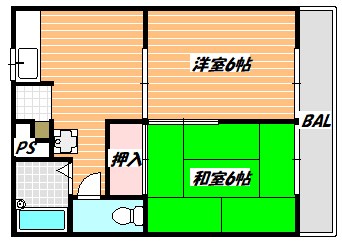 アゼリア富士見Ａ棟 間取り