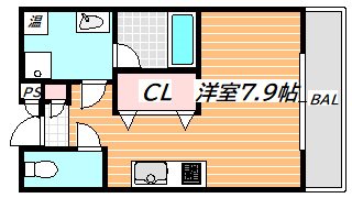 メゾンドヴェレ舞浜 間取り図