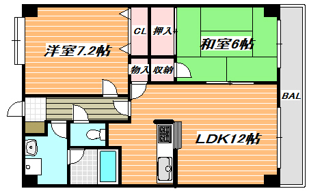 アウラ１０ 間取り図