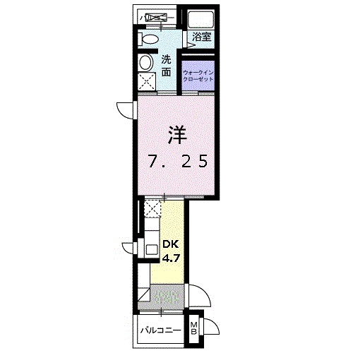 グレイス　レジデンスＡ 間取り図