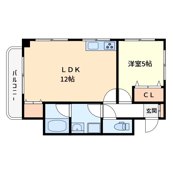 クレインヒル 間取り図