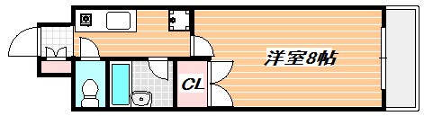 クレオ舞浜Ⅲ 間取り図