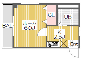 クレセント古市場 間取り図