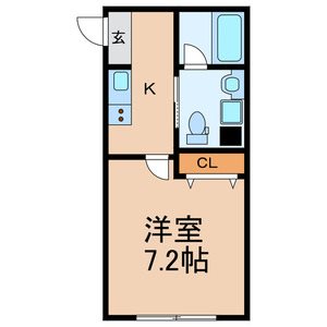 Sotterranea（ソッテラネア） 間取り図