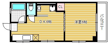 コーポ堀口 間取り