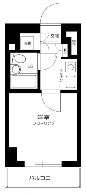 クリオ横浜平沼壱番館 803号室 間取り