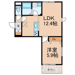 Ｇｒａｎｄｐａ雅夢 間取り図