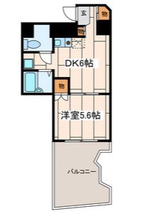 エスポアールカヤギヤ８ 間取り図