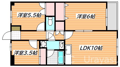 メゾンドゥグランソレイユ 間取り