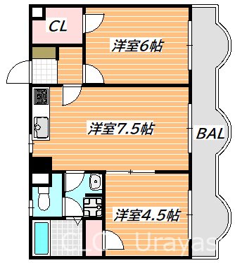 ロンベルク17 間取り図