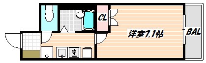 レジディア南行徳 間取り図