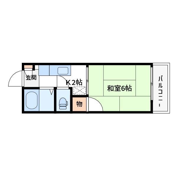 ベルゾーネ関口 間取り図