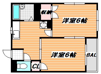 コート新浦安Ⅱ 間取り図