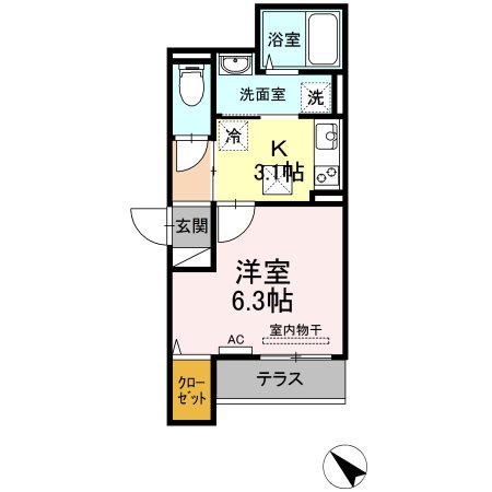 クレスタ 間取り図