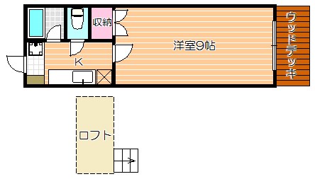 リバーフィールド  間取り