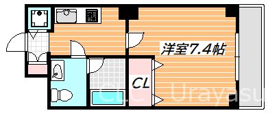 南海サザンコート 間取り図