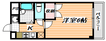 アルカサル浦安  間取り図