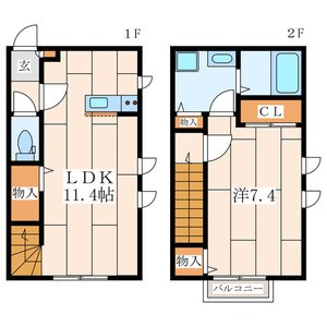 ベルパセオ 間取り図