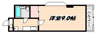 グレンデール石井 間取り図