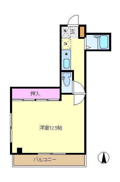 荒井ビル 間取り図