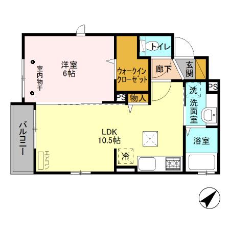 メゾンみのり 間取り図