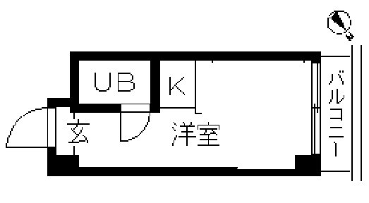 ＴＯＰＲＯＯＭ・横浜 411号室 間取り